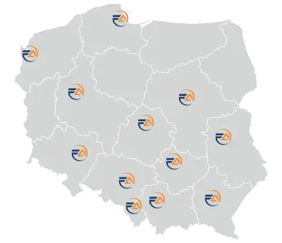 Mapa kantorów kryptowalut