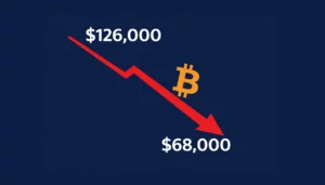 spadek bitcoina 2025
